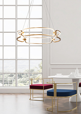 Светильник подвесной Maytoni Chain MOD017PL-L50MG 50Вт LED