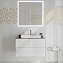 Тумба под раковину подвесная KERAMA MARAZZI Plaza Modern PL.M.80.2-WHT 48х80х51,1см
