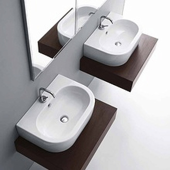 Раковина подвесная Kerasan Flo 314201*1 60х42см