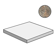 Плитка для ступеней Atlas Concord Италия Dolmen Pro A0VS Mix Scalino Ang 37,5х37,5см 0,141кв.м. неполированная