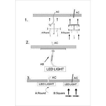 Светильник потолочный Maytoni Zon C032CL-L12B4K 12,5Вт LED