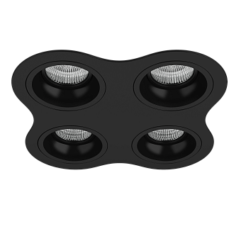 Светильник точечный встраиваемый Lightstar Domino D64707070707 50Вт GU5.3