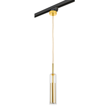 Трековый светильник Lightstar Cilino L1T756012 40Вт GU10 золото для однофазного трека
