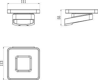 Держатель для аксессуаров RAVAK TD X07P354