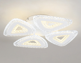 Люстра потолочная Ambrella ACRYLICA Original FA4019 82Вт 4 лампочек LED