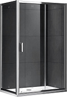 Угловое ограждение Gemy Victoria S30191A-A75 190х75см стекло прозрачное