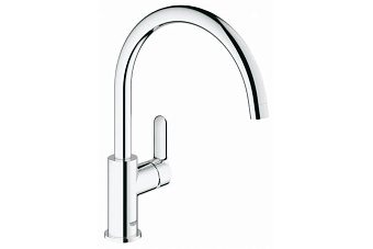 Смеситель для кухни GROHE BauEdge 31367000 высокий излив хром
