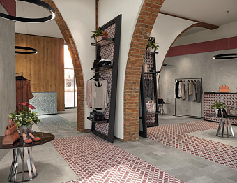 Матовый керамогранит Atlas Concord Италия Venti Boost A3ON Classic Carpet 1 20х20см 1,2кв.м.