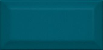 Настенная плитка KERAMA MARAZZI 16057 бирюзовый грань 15х7,4см 0,89кв.м. глянцевая