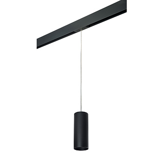 Трековый светильник Lightstar Rullo PRORP487 50Вт GU10 чёрный для однофазного трека