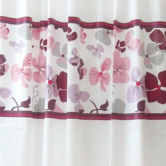 Шторка для ванной MILARDO Basic 501V180M11 180х180см разноцветный