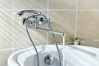 Смеситель для ванны LEMARK Vista LM7651C хром