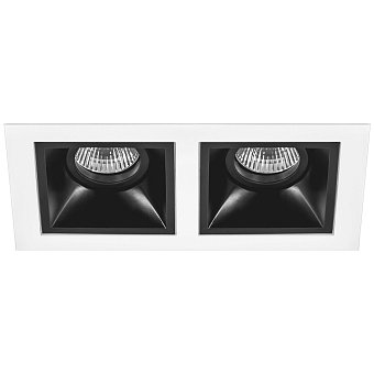 Светильник точечный встраиваемый Lightstar Domino D5260707 50Вт GU5.3