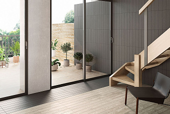 Неполированный керамогранит WOW ENSO 120869 Graphite 50,05х9,8см 0,785кв.м.