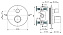 Смеситель для ванны IDEAL STANDARD CERATHERM T100 A5814GN Серебряный Шторм