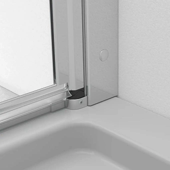 Душевая перегородка Radaway Eos II 80 13799500-01L профиль Хром стекло прозрачное