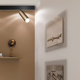 Трековый светильник Novotech FLUM 358988 15Вт LED бронза для низковольтного трека