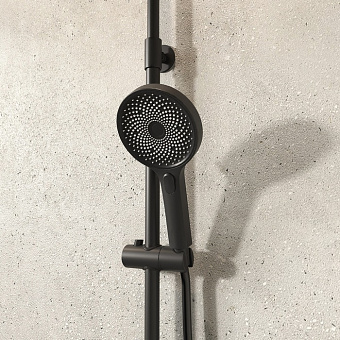 Смеситель для ванны IDDIS SpaHome SPABLBTi06 чёрный матовый