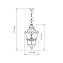Светильник ландшафтный Elektrostandard Diadema a028004 GLYF-8046H 60Вт IP44 E27 золото/чёрный