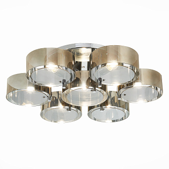 Люстра потолочная Evoluce FORESTA SL483.702.07 40Вт 7 лампочек E27