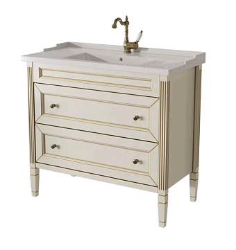 Тумба под раковину напольная CAPRIGO ALBION PROMO 33320-В002ЧЭ 48х88,5х93см