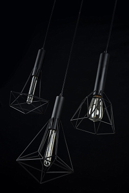 Светильник подвесной Maytoni Spider T021-03-B 60Вт E27