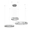 Светильник подвесной Loft It Crystal ring 10135/3 Chrome 387Вт LED