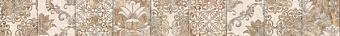 Фриз BERYOZA CERAMICA Рамина 151635 бежевый 5,4х50см