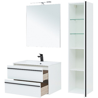 Тумба под раковину подвесная AQUANET Lino 253903 49,5х79х53см