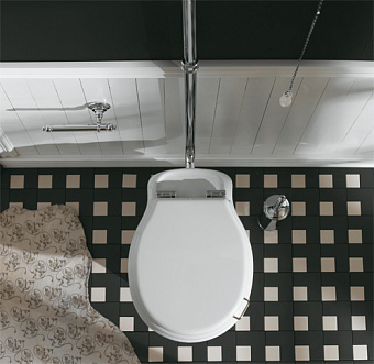 Сиденье для унитаза SIMAS LA006bi/cr с микролифтом