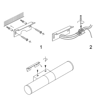 Подсветка для зеркал Maytoni Aurelio MIR001WL-L12CH 12Вт LED