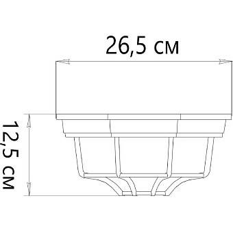 Светильник архитектурный Arte Lamp PEGASUS A3100PL-1WH 60Вт IP44 E27 белый