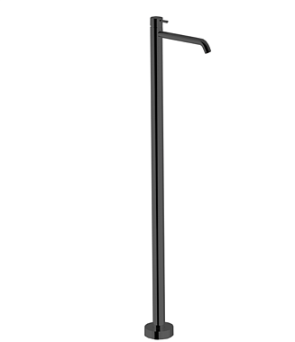 Смеситель для раковины Cisal Less New LN01451040 чёрный (матовый)