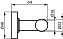 Крючок IDEAL STANDARD IOM A9116AA хром
