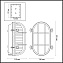 Светильник настенный Odeon WALLI 4131/1W 60Вт E27