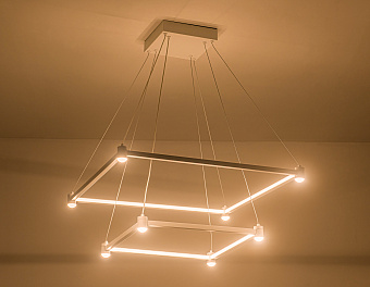 Люстра подвесная Ambrella COMFORT LineTech FL5595 60Вт 10 лампочек LED