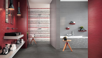 Настенная плитка Atlas Concord Италия Arty 8ARA Charcoal 80х40см 1,6кв.м. матовая