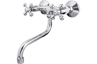 Смеситель для кухни Maxonor MN4319 поворотный излив хром