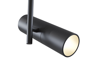 Трековый светильник Maytoni Elti TR005-1-GU10-B 50Вт GU10 чёрный для однофазного трека