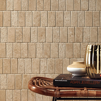 Керамическая мозаика Atlas Concord Италия Lims A3NF Beige Mosaico Spritz 32,3х29см 0,37кв.м.