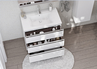 Тумба с раковиной ROCA The Gap 857553806 45,3х78,5х74,1см