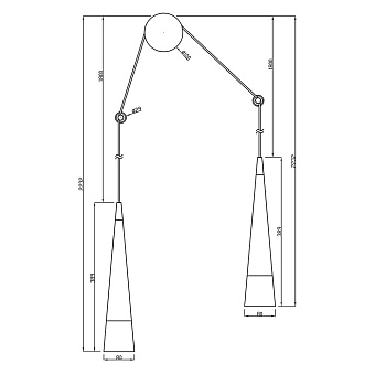 Бра Maytoni Sintesi P090WL-L24CH3K 24Вт LED