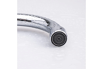 Смеситель для кухни Maxonor MN4908 поворотный излив хром