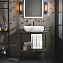 Консоль под раковину KERAMA MARAZZI Plaza PL.N.80.01-BLK.M матовый чёрный
