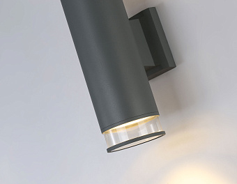Светильник архитектурный Ambrella Garden ST3820 35Вт IP54 GU10 прозрачный/серый