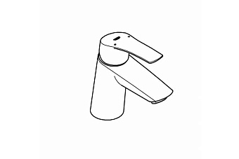 Смеситель для раковины GROHE Eurosmart 23968003 хром