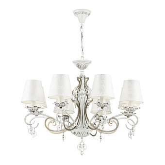 Люстра подвесная Maytoni Monile ARM004-08-W 40Вт 8 лампочек E14