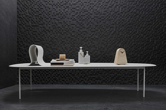 Матовый керамогранит MARAZZI ITALY Mystone Lavagna M03J Nero Rett 60х60см 1,08кв.м.