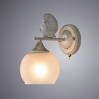 Светильник настенный Arte Lamp GEMELLI A2150AP-1WG 60Вт E27