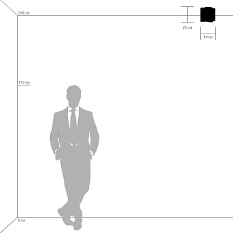 Люстра потолочная Lightstar Nubi 802013 40Вт 1 лампочек E27
